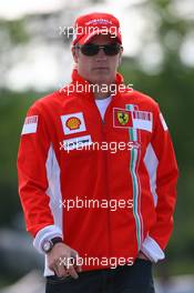 09.06.2007 Montreal, Canada,  Kimi Raikkonen (FIN), Räikkönen, Scuderia Ferrari - Formula 1 World Championship, Rd 6, Canadian Grand Prix, Saturday