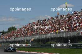 09.06.2007 Montreal, Canada,  Jenson Button (GBR), Honda Racing F1 Team, RA107 - Formula 1 World Championship, Rd 6, Canadian Grand Prix, Saturday Qualifying