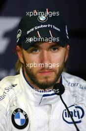 09.06.2007 Montreal, Canada,  Nick Heidfeld (GER), BMW Sauber F1 Team - Formula 1 World Championship, Rd 6, Canadian Grand Prix, Saturday Press Conference