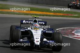 09.06.2007 Montreal, Canada,  Alexander Wurz (AUT), Williams F1 Team - Formula 1 World Championship, Rd 6, Canadian Grand Prix, Saturday Practice