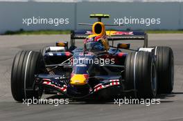 09.06.2007 Montreal, Canada,  Mark Webber (AUS), Red Bull Racing, RB3 - Formula 1 World Championship, Rd 6, Canadian Grand Prix, Saturday Qualifying
