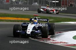 09.06.2007 Montreal, Canada,  Nico Rosberg (GER), WilliamsF1 Team, FW29 - Formula 1 World Championship, Rd 6, Canadian Grand Prix, Saturday Practice
