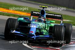 09.06.2007 Montreal, Canada,  Rubens Barrichello (BRA), Honda Racing F1 Team, RA107 - Formula 1 World Championship, Rd 6, Canadian Grand Prix, Saturday Practice