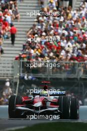 09.06.2007 Montreal, Canada,  Ralf Schumacher (GER), Toyota Racing, TF107 - Formula 1 World Championship, Rd 6, Canadian Grand Prix, Saturday Qualifying