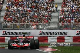 09.06.2007 Montreal, Canada,  Lewis Hamilton (GBR), McLaren Mercedes, MP4-22 - Formula 1 World Championship, Rd 6, Canadian Grand Prix, Saturday Qualifying