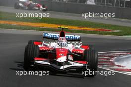 09.06.2007 Montreal, Canada,  Jarno Trulli (ITA), Toyota Racing, TF107 - Formula 1 World Championship, Rd 6, Canadian Grand Prix, Saturday Practice