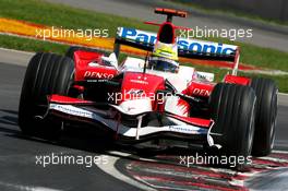 09.06.2007 Montreal, Canada,  Ralf Schumacher (GER), Toyota Racing, TF107 - Formula 1 World Championship, Rd 6, Canadian Grand Prix, Saturday Practice