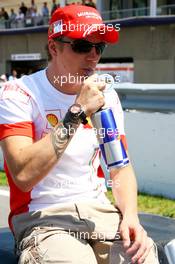10.06.2007 Montreal, Canada,  Kimi Raikkonen (FIN), Räikkönen, Scuderia Ferrari - Formula 1 World Championship, Rd 6, Canadian Grand Prix, Sunday