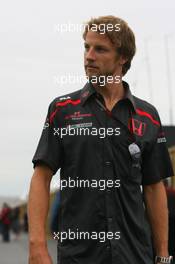 07.06.2007 Montreal, Canada,  Jenson Button (GBR), Honda Racing F1 Team - Formula 1 World Championship, Rd 6, Canadian Grand Prix, Thursday