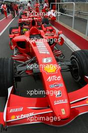 07.06.2007 Montreal, Canada,  Scuderia Ferrari, F2007, detail - Formula 1 World Championship, Rd 6, Canadian Grand Prix, Thursday