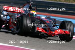 15.05.2007 Paul Ricard, France,  Lewis Hamilton (GBR), McLaren Mercedes - Formula 1 Testing