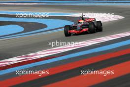 16.05.2007 Paul Ricard, France,  Lewis Hamilton (GBR), McLaren Mercedes - Formula 1 Testing