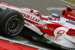 05.10.2007 Shanghai, China,  Takuma Sato (JPN), Super Aguri F1, SA07 - Formula 1 World Championship, Rd 16, Chinese Grand Prix, Friday Practice