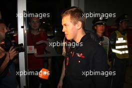 05.10.2007 Shanghai, China,  Sebastian Vettel (GER), Scuderia Toro Rosso after his meeting with the stewards - Formula 1 World Championship, Rd 16, Chinese Grand Prix, Friday