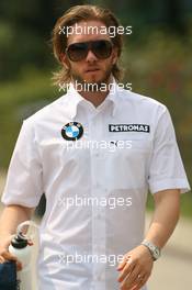 05.10.2007 Shanghai, China,  Nick Heidfeld (GER), BMW Sauber F1 Team - Formula 1 World Championship, Rd 16, Chinese Grand Prix, Friday