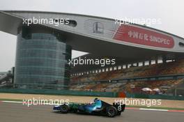 05.10.2007 Shanghai, China,  Rubens Barrichello (BRA), Honda Racing F1 Team, RA107 - Formula 1 World Championship, Rd 16, Chinese Grand Prix, Friday Practice