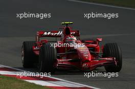 05.10.2007 Shanghai, China,  Kimi Raikkonen (FIN), Räikkönen, Scuderia Ferrari, F2007 - Formula 1 World Championship, Rd 16, Chinese Grand Prix, Friday Practice