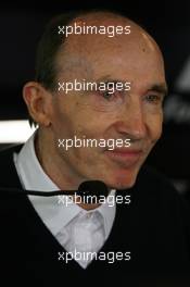 05.10.2007 Shanghai, China,  Sir Frank Williams (GBR), WilliamsF1 Team, Team Chief, Managing Director, Team Principal - Formula 1 World Championship, Rd 16, Chinese Grand Prix, Friday Press Conference