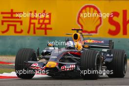 05.10.2007 Shanghai, China,  David Coulthard (GBR), Red Bull Racing, RB3 - Formula 1 World Championship, Rd 16, Chinese Grand Prix, Friday Practice