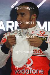 05.10.2007 Shanghai, China,  Lewis Hamilton (GBR), McLaren Mercedes - Formula 1 World Championship, Rd 16, Chinese Grand Prix, Friday Practice