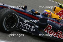 05.10.2007 Shanghai, China,  Mark Webber (AUS), Red Bull Racing, RB3 - Formula 1 World Championship, Rd 16, Chinese Grand Prix, Friday Practice