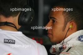 05.10.2007 Shanghai, China,  Lewis Hamilton (GBR), McLaren Mercedes - Formula 1 World Championship, Rd 16, Chinese Grand Prix, Friday Practice