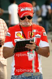 05.10.2007 Shanghai, China,  Felipe Massa (BRA), Scuderia Ferrari - Formula 1 World Championship, Rd 16, Chinese Grand Prix, Friday