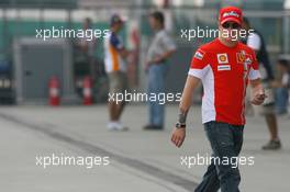 05.10.2007 Shanghai, China,  Kimi Raikkonen (FIN), Räikkönen, Scuderia Ferrari - Formula 1 World Championship, Rd 16, Chinese Grand Prix, Friday