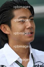 05.10.2007 Shanghai, China,  Ho-Pin Tung (CHN), BMW-Sauber F1 Team, Pit Lane Park - Formula 1 World Championship, Rd 16, Chinese Grand Prix, Friday