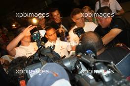 05.10.2007 Shanghai, China,  Lewis Hamilton (GBR), McLaren Mercedes after his meeting with the stewards - Formula 1 World Championship, Rd 16, Chinese Grand Prix, Friday