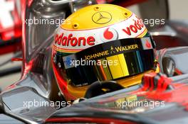 05.10.2007 Shanghai, China,  Lewis Hamilton (GBR), McLaren Mercedes, MP4-22 - Formula 1 World Championship, Rd 16, Chinese Grand Prix, Friday Practice