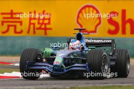 05.10.2007 Shanghai, China,  Jenson Button (GBR), Honda Racing F1 Team, RA107 - Formula 1 World Championship, Rd 16, Chinese Grand Prix, Friday Practice