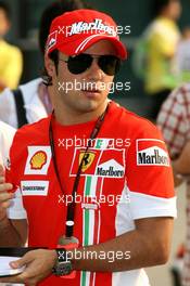 05.10.2007 Shanghai, China,  Felipe Massa (BRA), Scuderia Ferrari - Formula 1 World Championship, Rd 16, Chinese Grand Prix, Friday