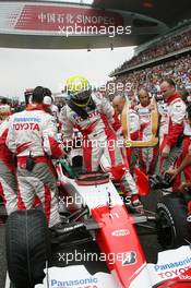 07.10.2007 Shanghai, China,  Ralf Schumacher (GER), Toyota Racing - Formula 1 World Championship, Rd 16, Chinese Grand Prix, Sunday Pre-Race Grid