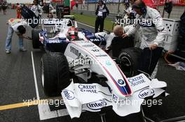 07.10.2007 Shanghai, China,  Robert Kubica (POL),  BMW Sauber F1 Team - Formula 1 World Championship, Rd 16, Chinese Grand Prix, Sunday Pre-Race Grid