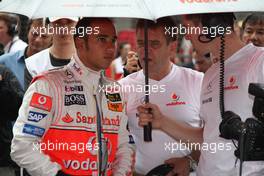 07.10.2007 Shanghai, China,  Lewis Hamilton (GBR), McLaren Mercedes - Formula 1 World Championship, Rd 16, Chinese Grand Prix, Sunday Pre-Race Grid