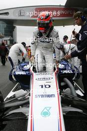 07.10.2007 Shanghai, China,  Robert Kubica (POL),  BMW Sauber F1 Team - Formula 1 World Championship, Rd 16, Chinese Grand Prix, Sunday Pre-Race Grid