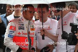 07.10.2007 Shanghai, China,  Lewis Hamilton (GBR), McLaren Mercedes - Formula 1 World Championship, Rd 16, Chinese Grand Prix, Sunday Pre-Race Grid