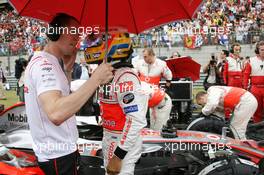 07.10.2007 Shanghai, China,  Lewis Hamilton (GBR), McLaren Mercedes - Formula 1 World Championship, Rd 16, Chinese Grand Prix, Sunday Pre-Race Grid