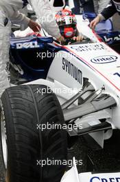 07.10.2007 Shanghai, China,  Robert Kubica (POL),  BMW Sauber F1 Team - Formula 1 World Championship, Rd 16, Chinese Grand Prix, Sunday Pre-Race Grid