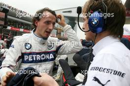 07.10.2007 Shanghai, China,  Robert Kubica (POL),  BMW Sauber F1 Team - Formula 1 World Championship, Rd 16, Chinese Grand Prix, Sunday Pre-Race Grid