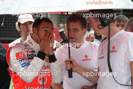 07.10.2007 Shanghai, China,  Lewis Hamilton (GBR), McLaren Mercedes - Formula 1 World Championship, Rd 16, Chinese Grand Prix, Sunday Pre-Race Grid