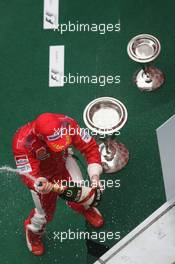 07.10.2007 Shanghai, China,  1st place Kimi Raikkonen (FIN), Räikkönen, Scuderia Ferrari - Formula 1 World Championship, Rd 16, Chinese Grand Prix, Sunday Podium