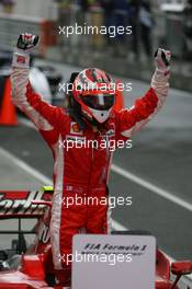 07.10.2007 Shanghai, China,  1st place Kimi Raikkonen (FIN), Räikkönen, Scuderia Ferrari - Formula 1 World Championship, Rd 16, Chinese Grand Prix, Sunday Podium