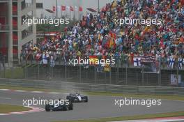 07.10.2007 Shanghai, China,  Jenson Button (GBR), Honda Racing F1 Team, RA107 - Formula 1 World Championship, Rd 16, Chinese Grand Prix, Sunday Race