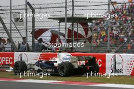 07.10.2007 Shanghai, China,  Robert Kubica (POL), BMW Sauber F1 Team, F1.07 - Formula 1 World Championship, Rd 16, Chinese Grand Prix, Sunday Race