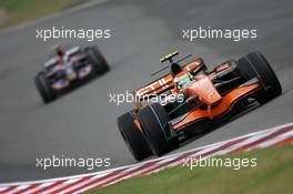 07.10.2007 Shanghai, China,  Sakon Yamamoto (JPN), Spyker F1 Team - Formula 1 World Championship, Rd 16, Chinese Grand Prix, Sunday Race