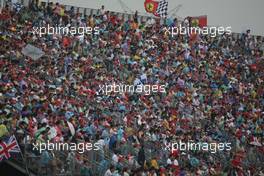 07.10.2007 Shanghai, China,  The Crowd - Formula 1 World Championship, Rd 16, Chinese Grand Prix, Sunday Race