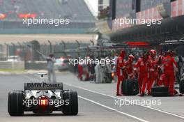 06.10.2007 Shanghai, China,  Nick Heidfeld (GER), BMW Sauber F1 Team, F1.07 - Formula 1 World Championship, Rd 16, Chinese Grand Prix, Saturday Qualifying