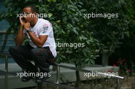 06.10.2007 Shanghai, China,  Lewis Hamilton (GBR), McLaren Mercedes - Formula 1 World Championship, Rd 16, Chinese Grand Prix, Saturday